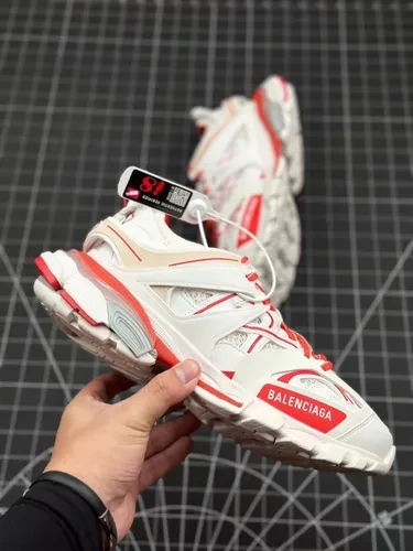 Balenciaga Track Sneaker "White/Red" - image