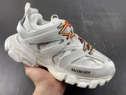 Balenciaga Track Sneaker "White/Rainbow Laces"