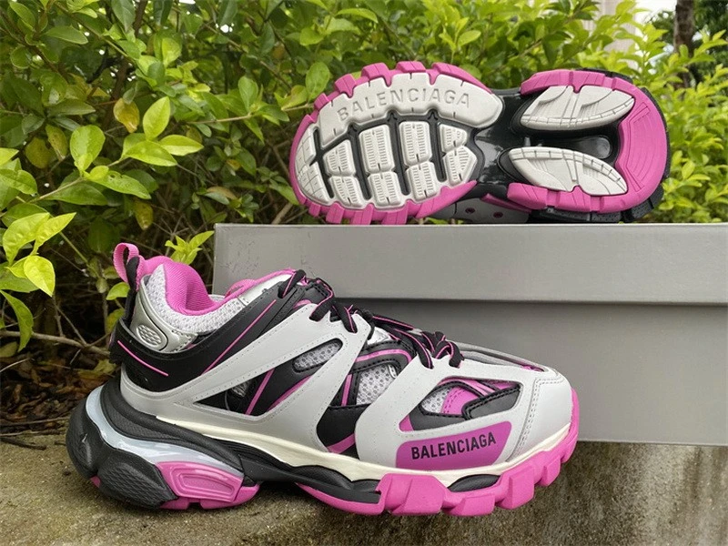 Balenciaga Track Sneaker "White/Black/Pink" - image
