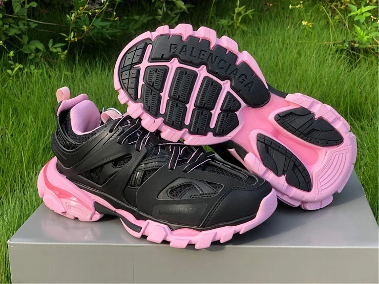 Balenciaga Track Sneaker "Black/Pink" - image