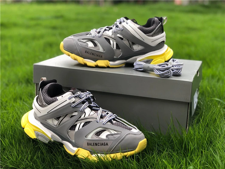 Balenciaga Track Sneaker "Grey/Yellow" - image