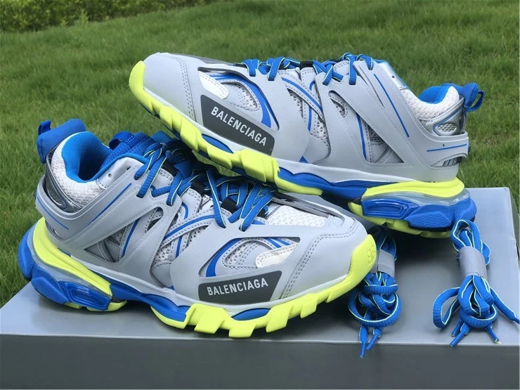 Balenciaga Track Sneaker "Grey/Blue/Yellow" - image