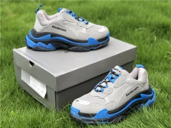 Balenciaga Triple S - Black/Dark Green/Blue
