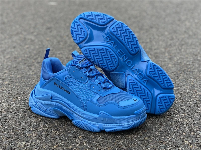 Balenciaga Triple S - Blue/Light Blue/Navy - image