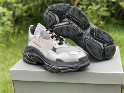 Balenciaga Triple S - Black/Dark Green/White