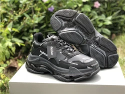 Balenciaga Triple S - Black/Dark Green/Dark Grey