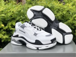 Balenciaga Triple S - White/Black/Dark Green