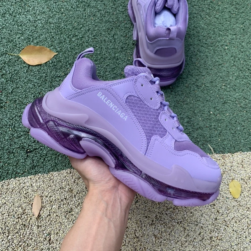 Balenciaga Triple S - Violet/Dark Grey/Sky Blue - image