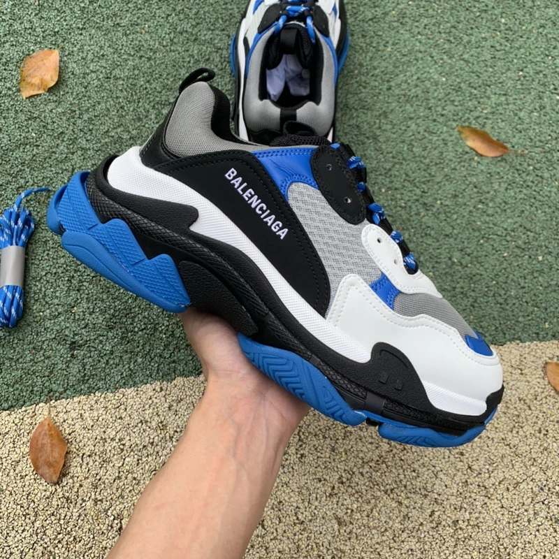 Balenciaga Triple S - Black/Grey/Blue - image