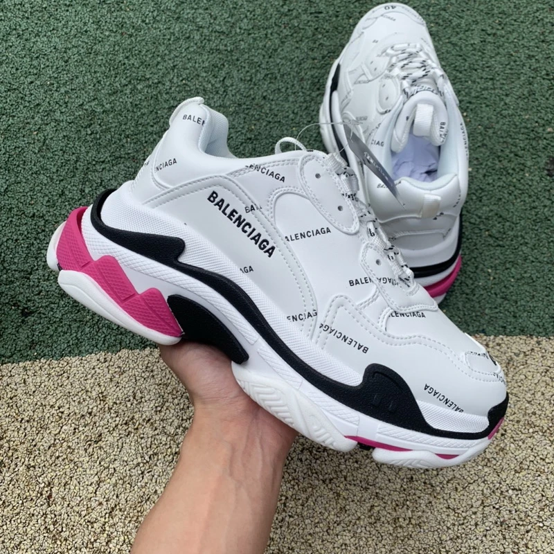 Balenciaga Triple S - White/Black/Cream - image