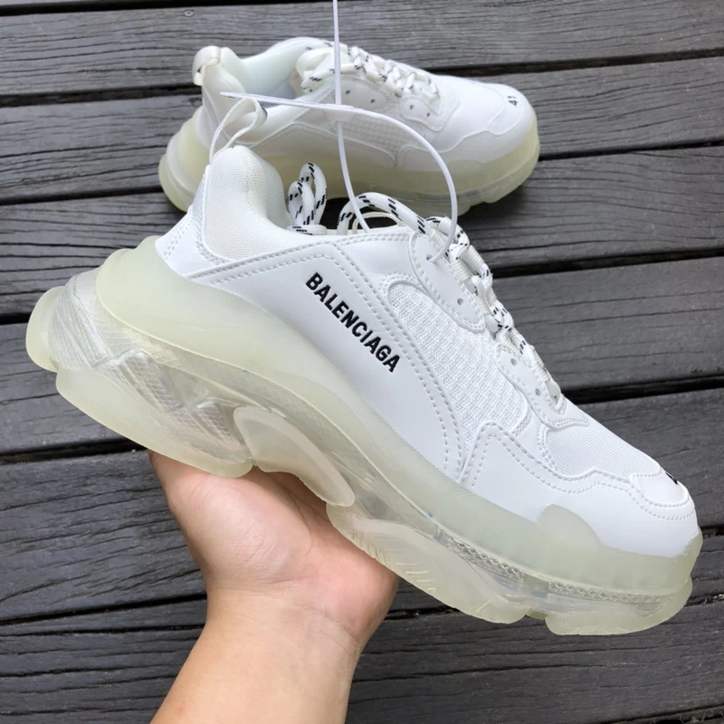 Balenciaga Triple S - White/Cream/Beige - image