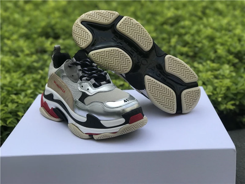 Balenciaga Triple S - Black/Dark Green/Sky Blue - image