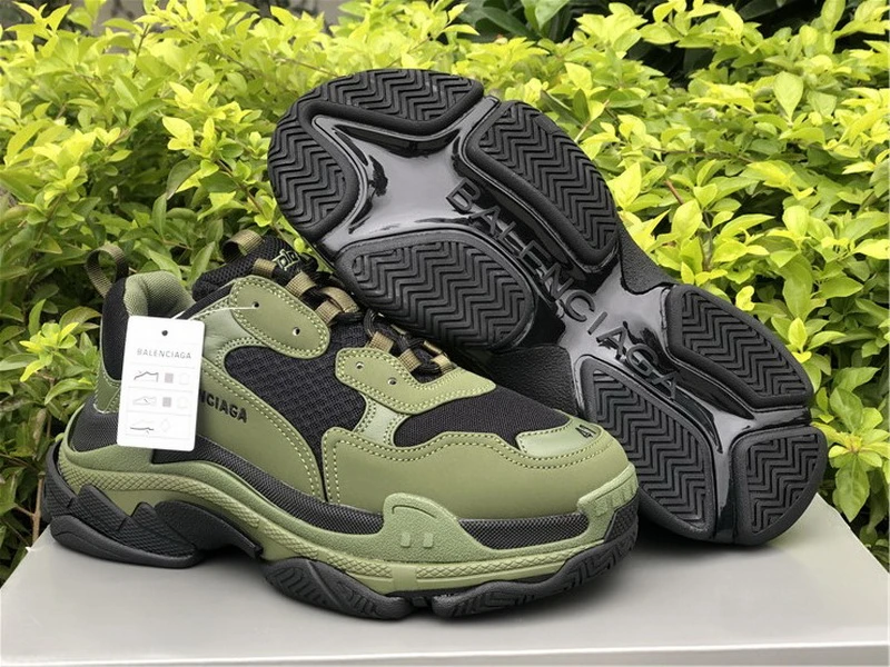 Balenciaga Triple S - Grey/Black/Tan - image