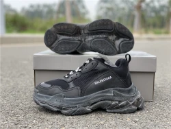 Balenciaga Triple S - Black/Dark Green/Olive