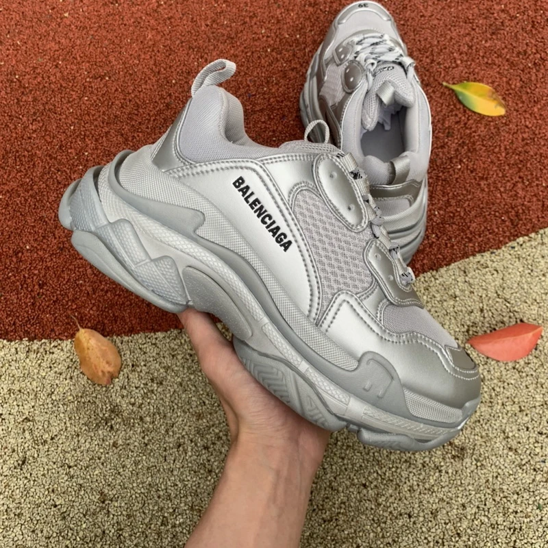 Balenciaga Triple S - Brown/Dark Red/Tan - image