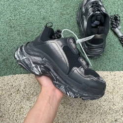 Balenciaga Triple S - Dark Grey/Grey/Dark Green