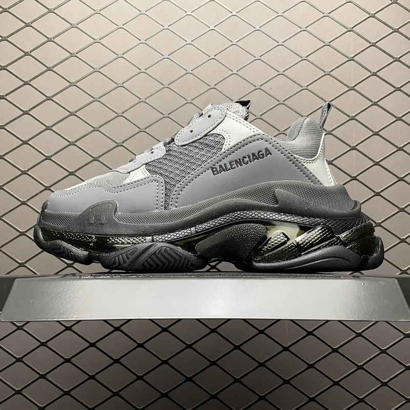Balenciaga Triple S - Black/Dark Green/White - image