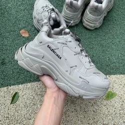 Balenciaga Triple S - Dark Grey/Grey/Dark Green