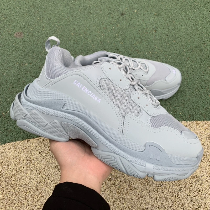 Balenciaga Triple S - Grey/Tan/Dark Grey - image