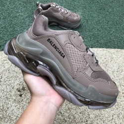 Balenciaga Triple S - Dark Grey/Cream/Grey