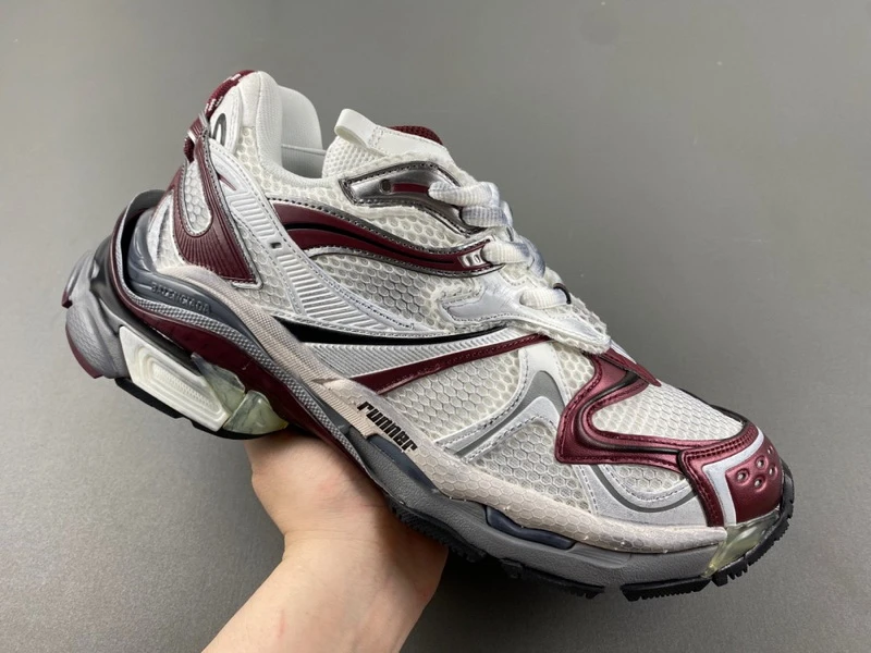 Balenciaga Runner Burgundy Black/Dark Grey - image