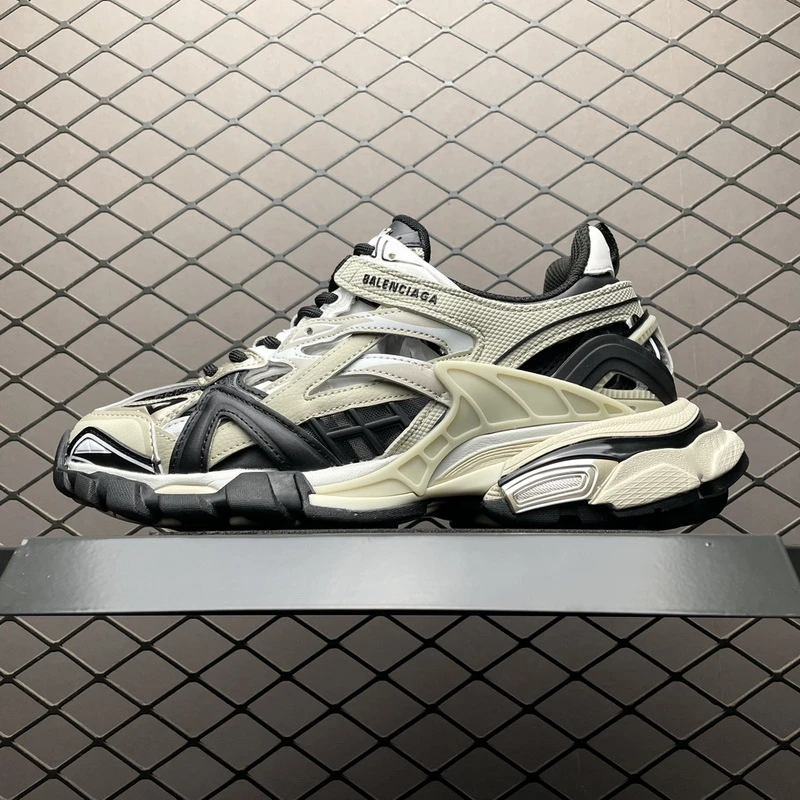 Balenciaga Track.2 Beige Black/White - image