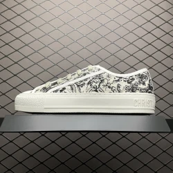 CD Walk'n'Dior Sneaker "Black/White Toile de Jouy"