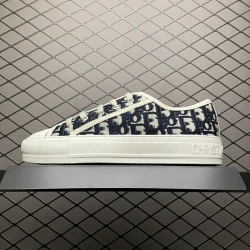 CD Walk N Dior Oblique Navy Canvas