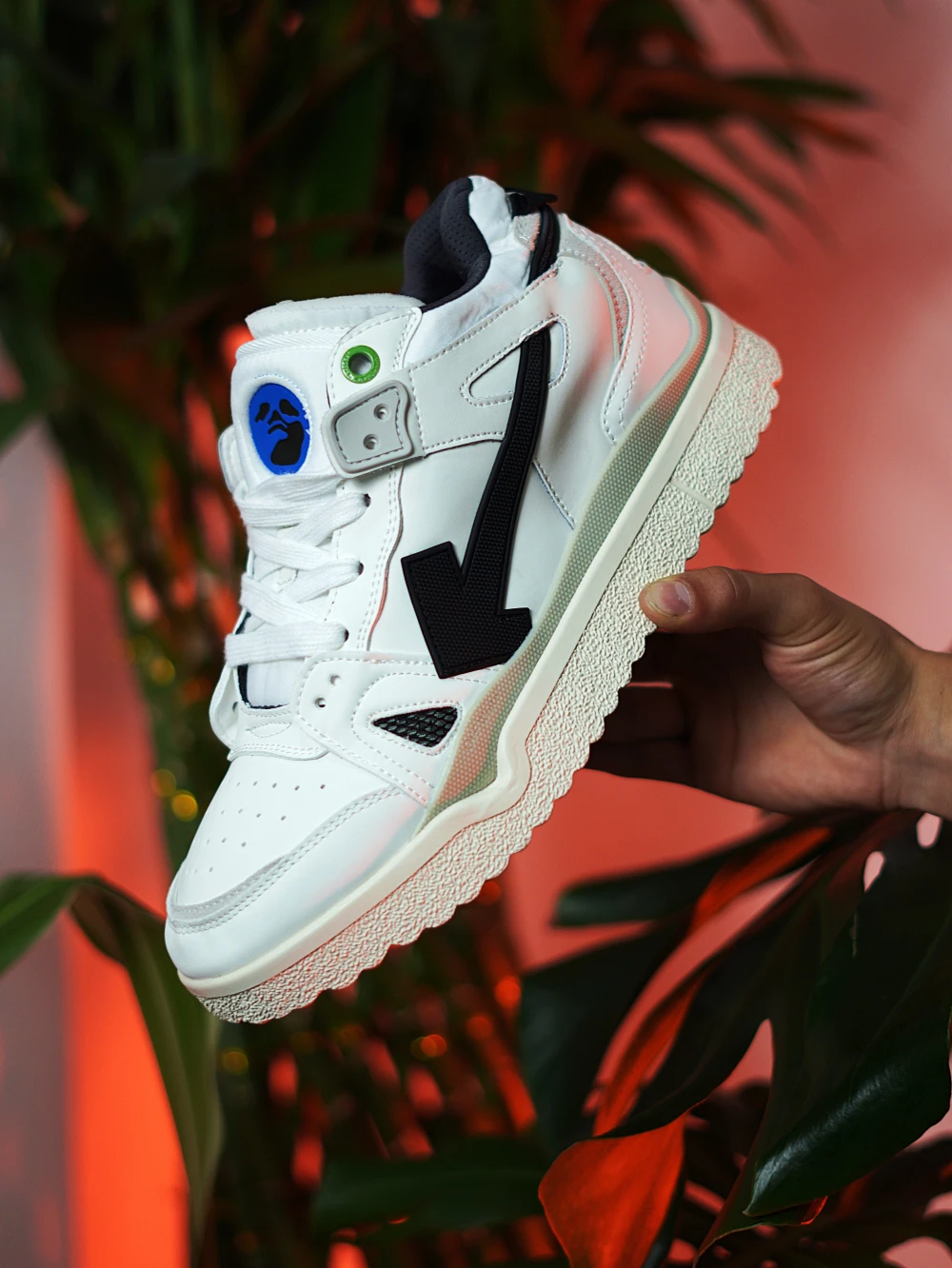 Off-White Sponge Mid Top - White - image