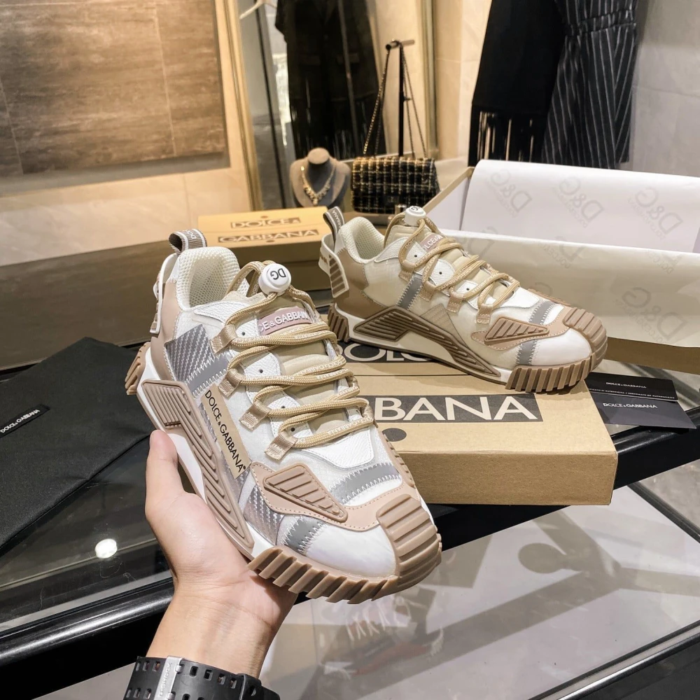 D&G Synchronization Sneaker "White/Beige" - image