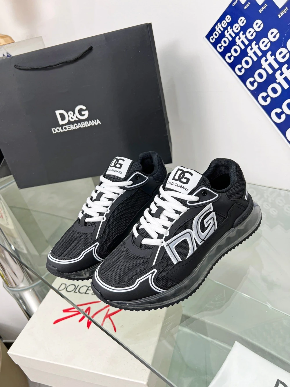 D&G 2023 Sneaker "Black/White" - image