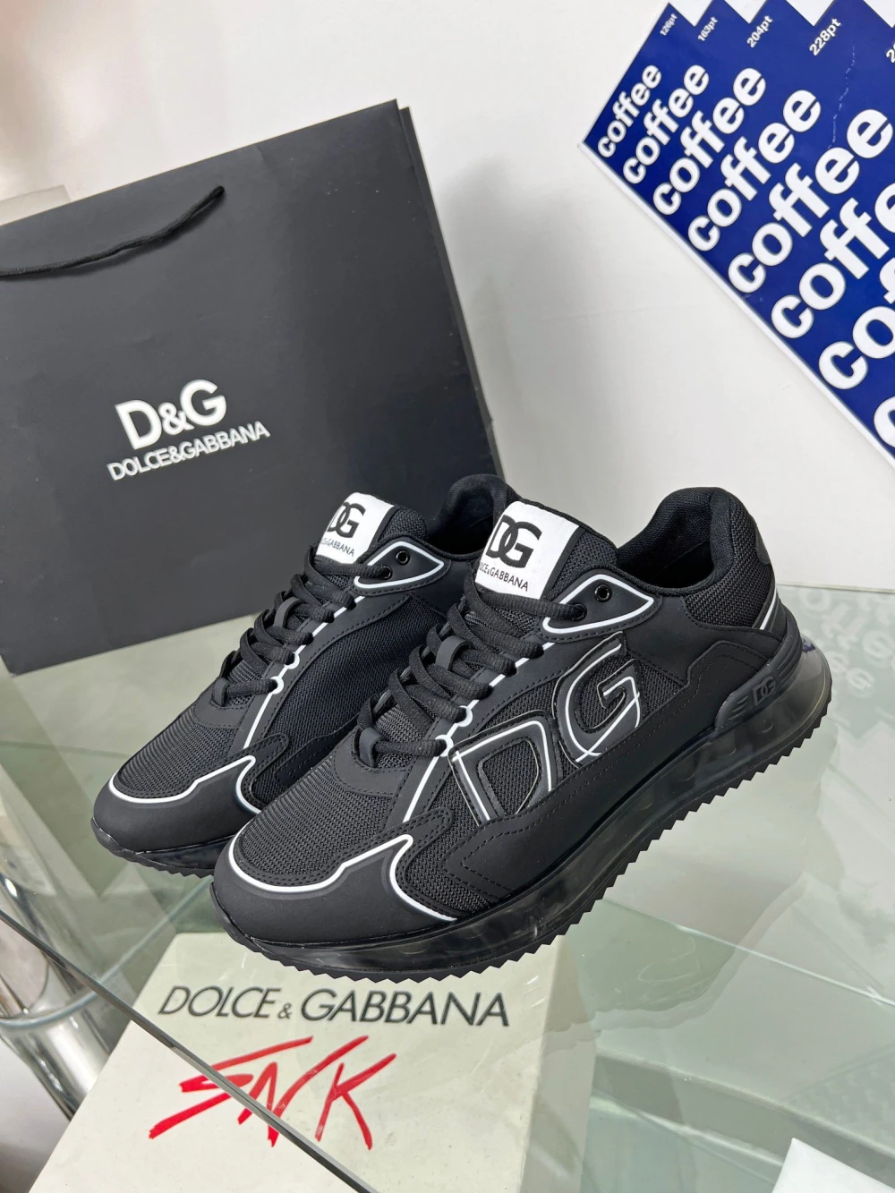D&G 2023 Daymaster Sneaker "Black" - image