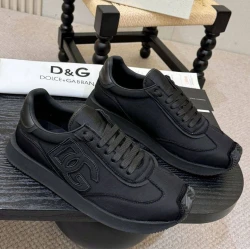 D&G DG Logo Sneaker "Triple Black Technical"
