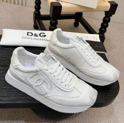 D&G DG Logo Sneaker "Triple White Technical"