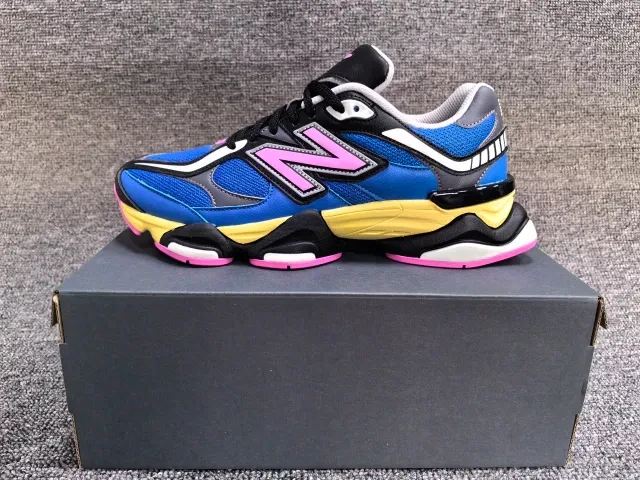 New Balance 9060 "Royal Blue/Pink/Yellow" - image