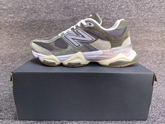 New Balance 9060 "Olive/Grey/Cream" - image