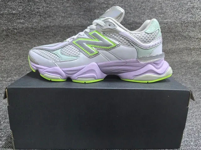 New Balance 9060 "Pastel Purple/Neon Yellow" - image