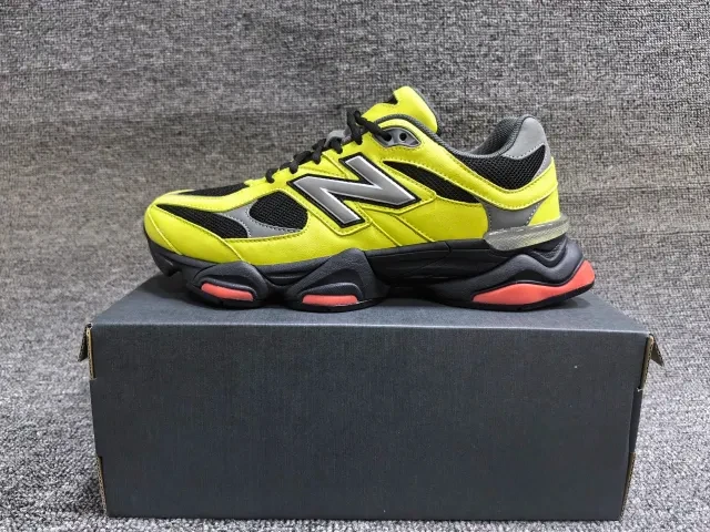 New Balance 9060 "Yellow/Black/Red" - image