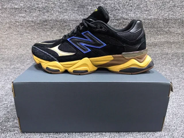 New Balance 9060 "Black/Blue/Yellow" - image