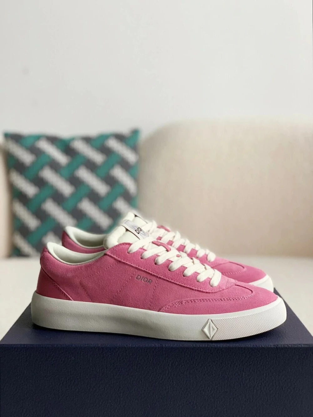 Dior B23 Low / Light Grey / Brown / Grey - image