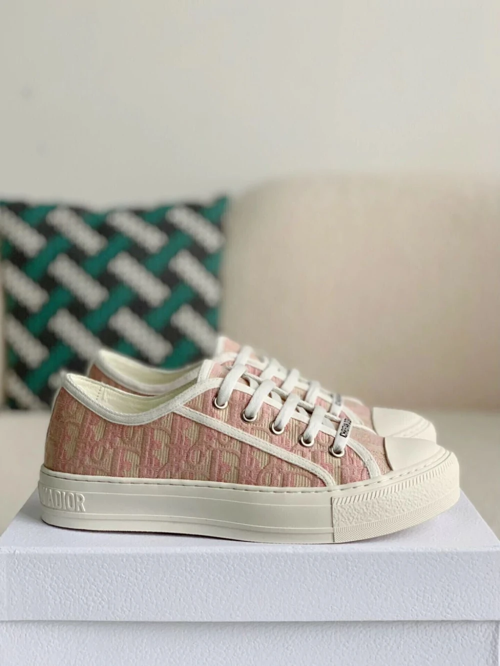 Dior B23 Low / Light Grey / Brown / Grey - image