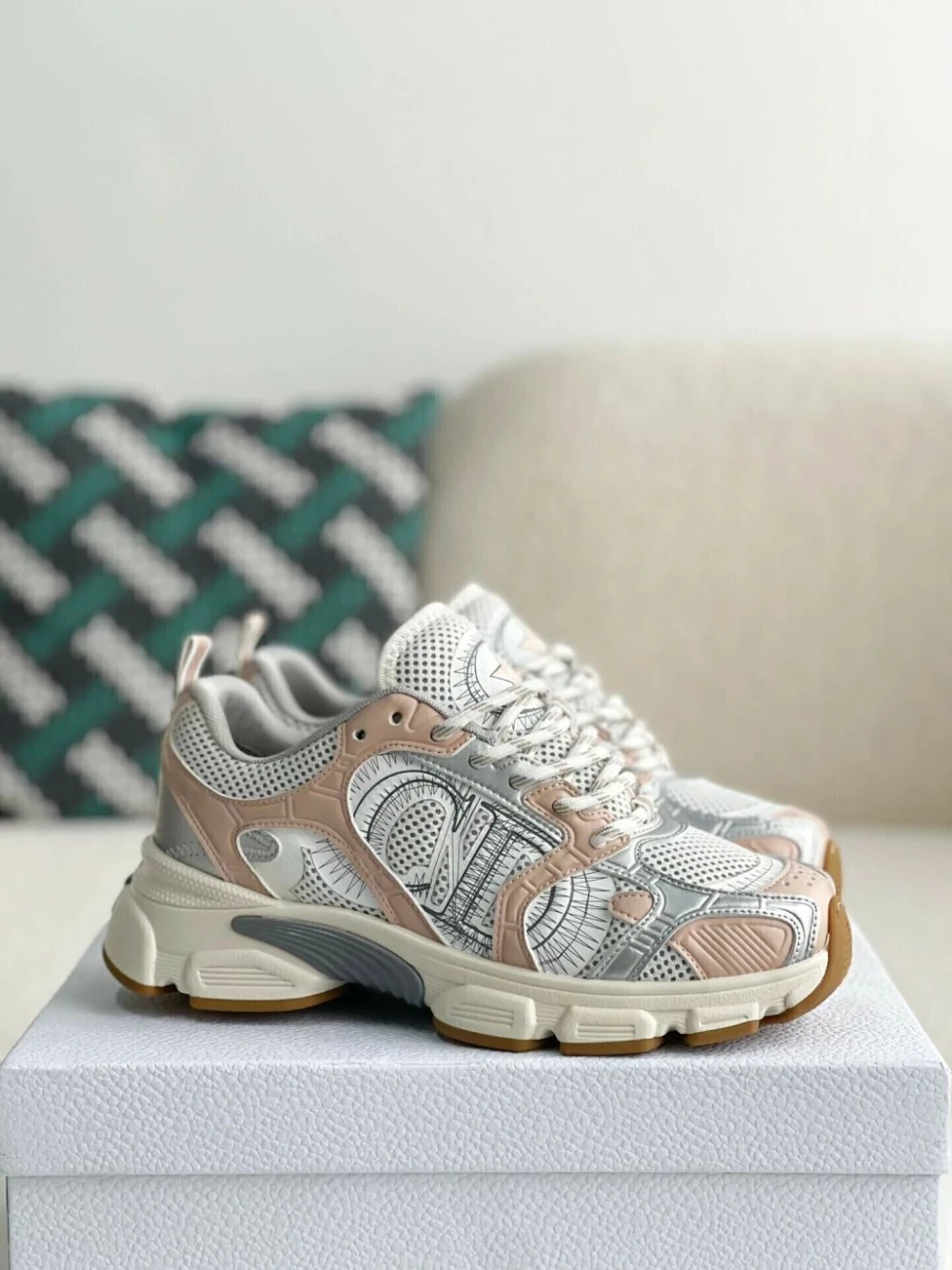 Dior Running / Light Grey / Grey / Brown - image