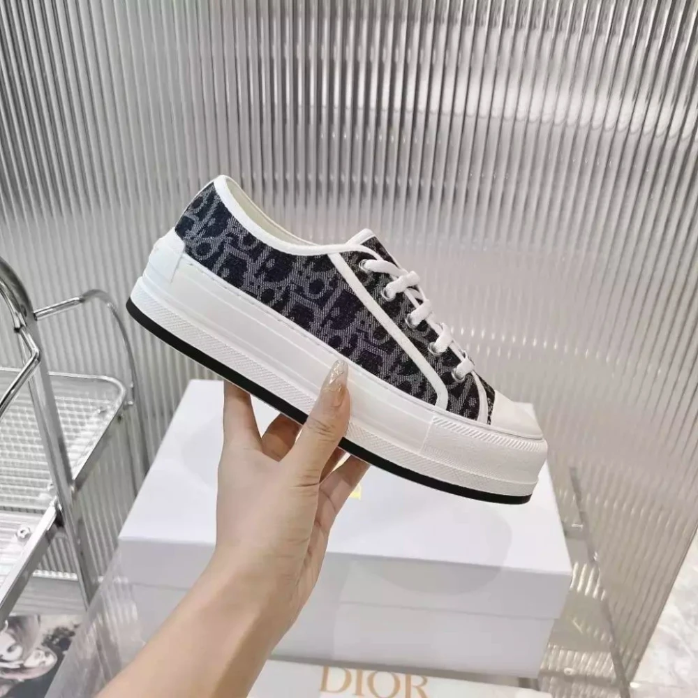 Sneaker Plataforma Walkn Dior / Light Grey / Grey / Black - image