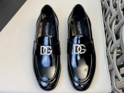 D&G Logo Loafer / Black / Grey
