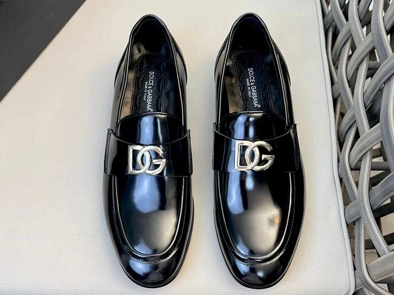 D&G Logo Loafer / Black / Grey - image