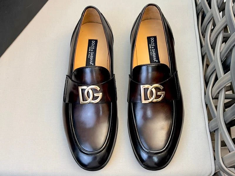 D&G Logo Loafer / Black / Grey - image