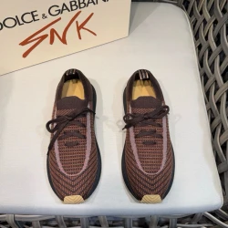 D&G Cushion Sneaker / Brown / Beige