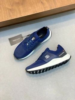 D&G Cushion Sneaker / Grey / Navy