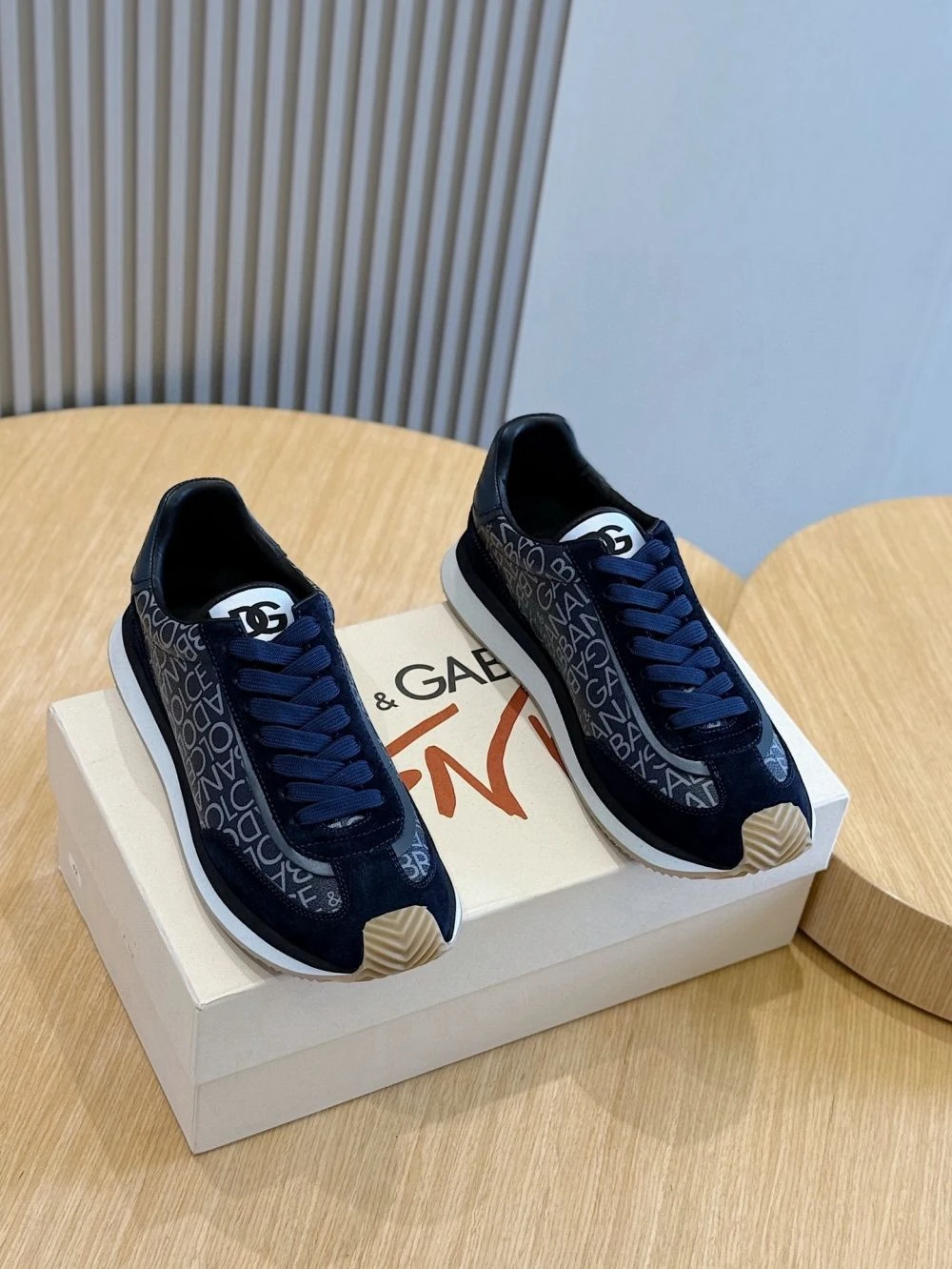 D&G Cushion Sneaker / Grey / Black - image