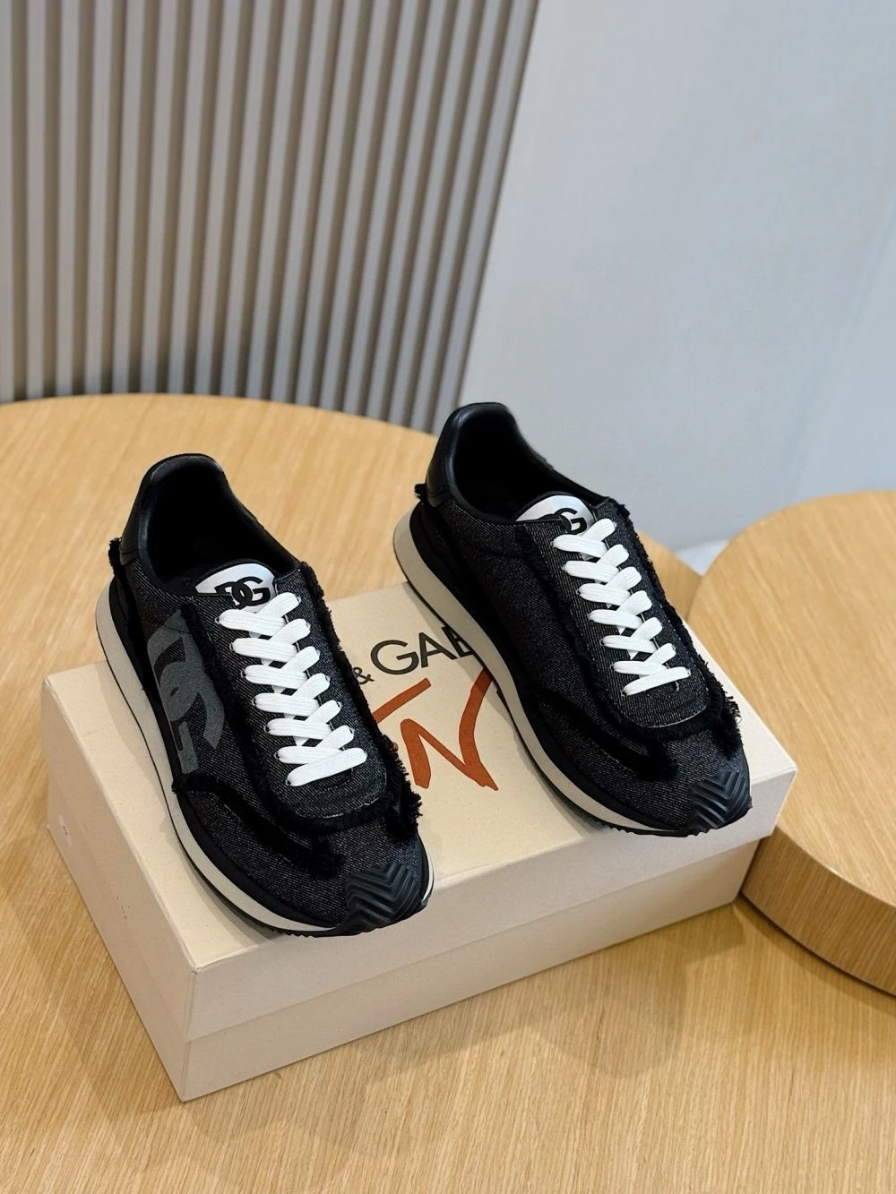 D&G Cushion Sneaker / Grey / Black - image